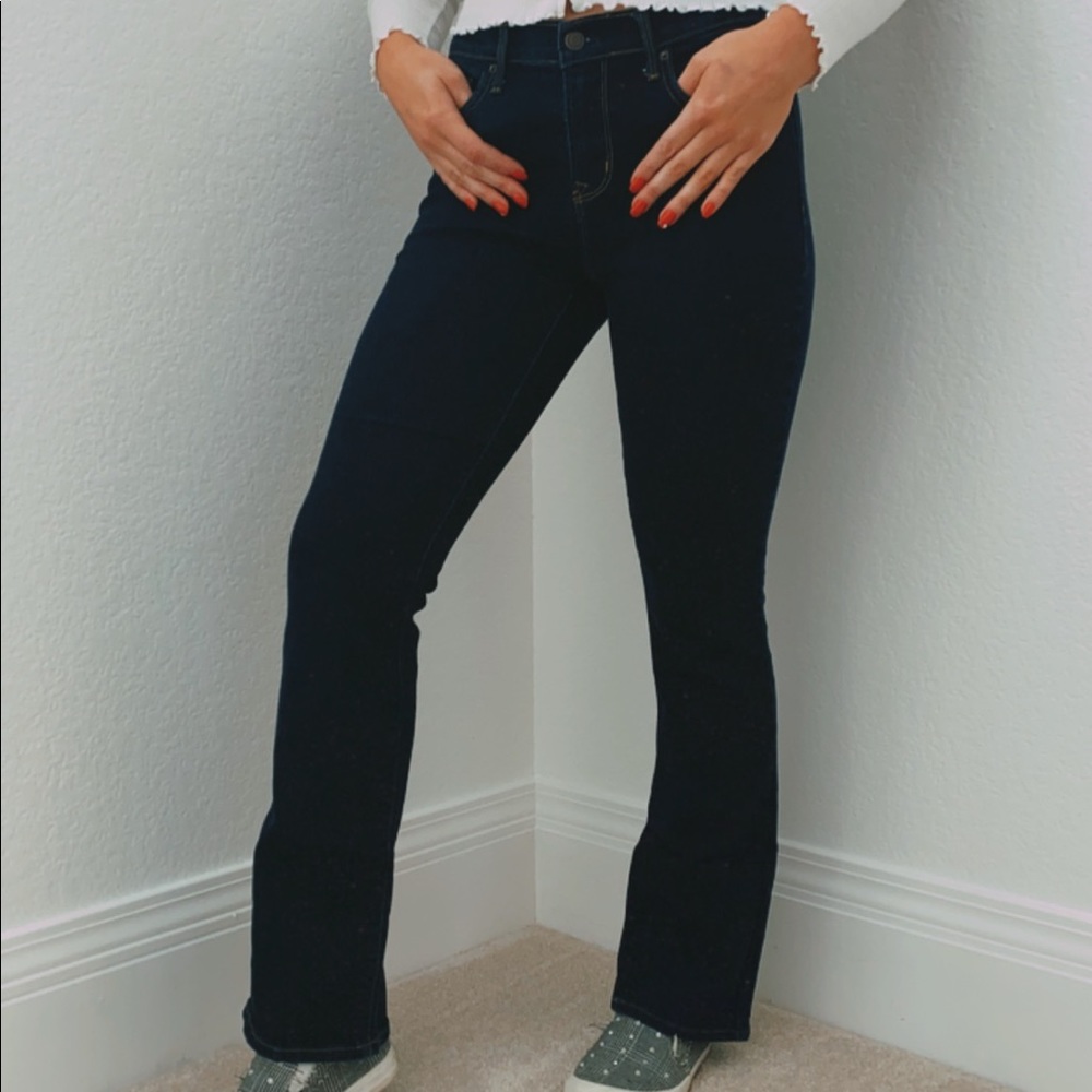mi-rise curvy jeans